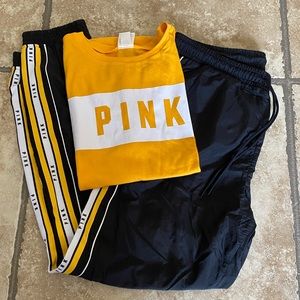 PINK Victoria’s Secret Jogger Track Pant Set